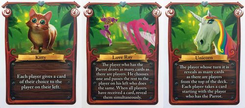 Sea of Clouds: Kitty, Unicorn, Love Ray Promo Cards