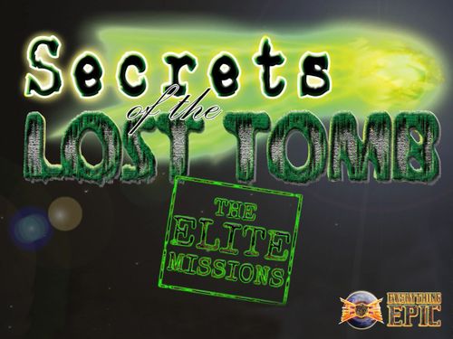 secrets of the lost tomb board game promo