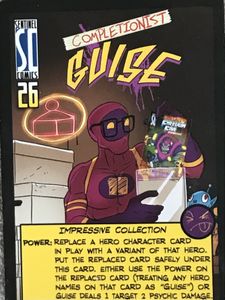 Sentinels of the Multiverse: Completionist Guise Promo Card