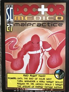 Sentinels of the Multiverse: Dr. Medico, Malpractice Promo Card