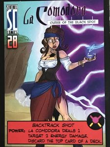 Sentinels of the Multiverse: La Comodora – The Curse of the Black Spot Promo Card