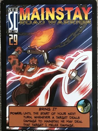 Sentinels of the Multiverse: Mainstay Road Warrior Promo Card
