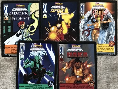 Sentinels of the Multiverse: The XTREME Prime Wardens Promo Cards