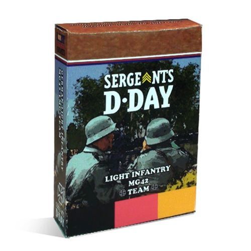 Sergeants D-Day: German Light Infantry MG-42 Team expansion