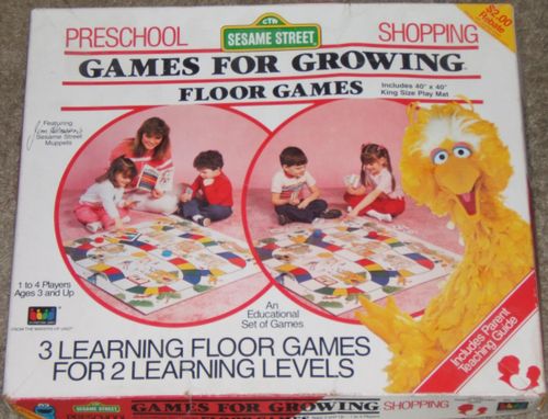 Sesame Street Preschool Games for Growing: Shopping