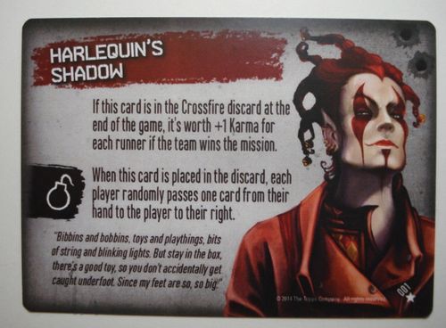 Shadowrun: Crossfire – Harlequin's Shadow Promo Card