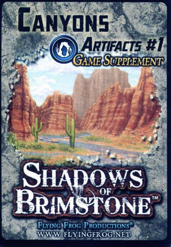 Shadows of Brimstone: Canyons Artifacts #1 Game Supplement