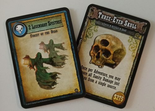 Shadows of Brimstone: Other Worlds – Forest of the Dead Promo Cards