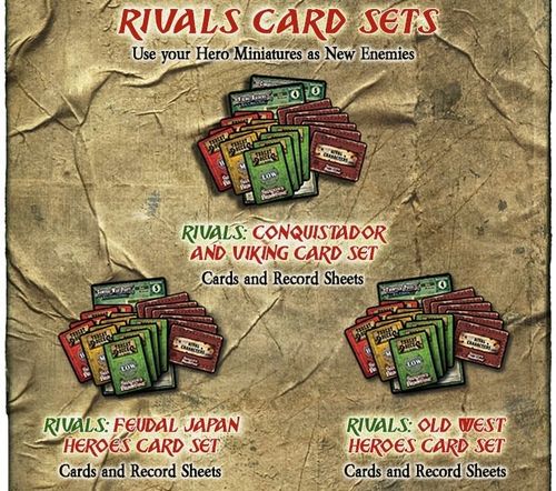 Shadows of Brimstone: Rivals – Conquistador and Viking Card Set