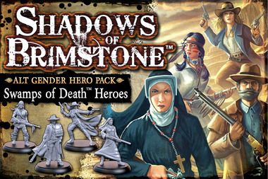 Shadows of Brimstone: Swamps of Death – Alt Gender Hero Pack