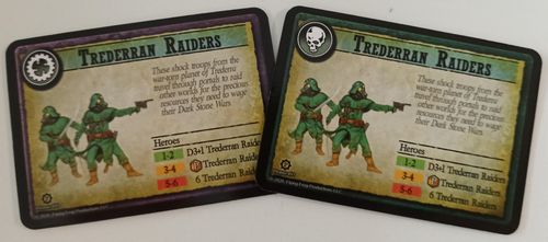 Shadows of Brimstone: Trederran Raiders Otherworld Threat Cards