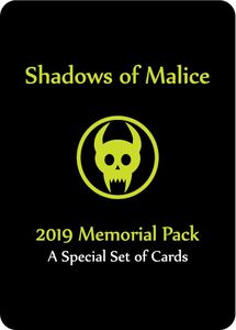 Shadows of Malice: 2019 Memorial Pack