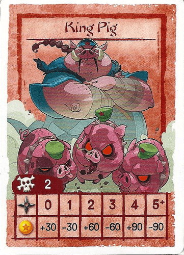 Shinobi WAT-AAH!: King Pig promo card