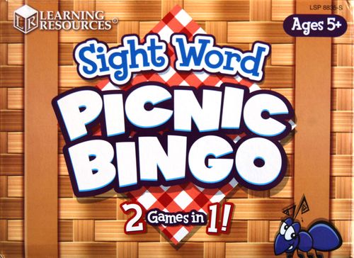 Sight Word Picnic Bingo