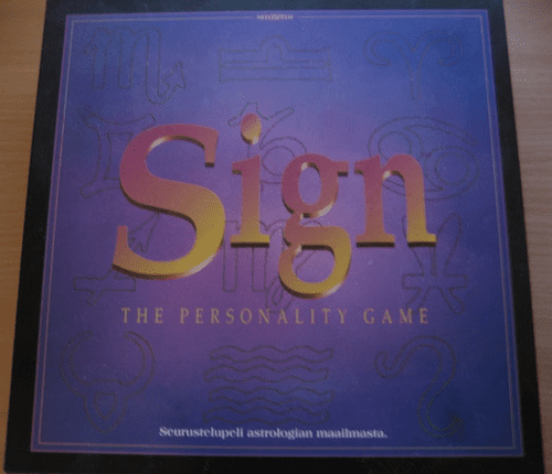Sign: The Personality Game