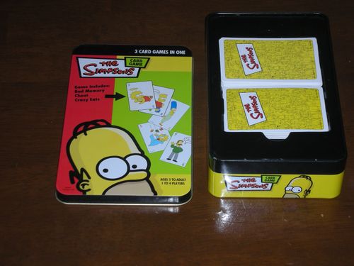 Simpsons:  3 Card Games in One
