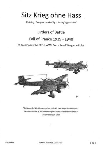 Sitz Krieg ohne Hass: Orders of Battle – Fall of France