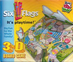 Six Flags 3-D Board Game