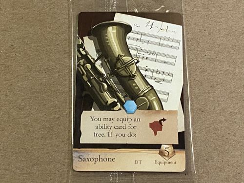 Sleeping Gods: Saxophone Promo Card