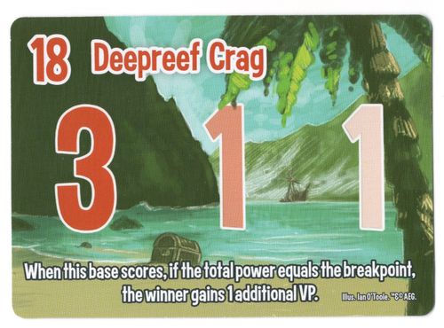Smash Up: Deepreef Crag Promo Card