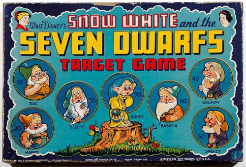 Snow White and the Seven Dwarfs Target Game