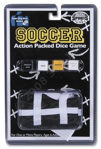 Soccer Action Packed Dice Game