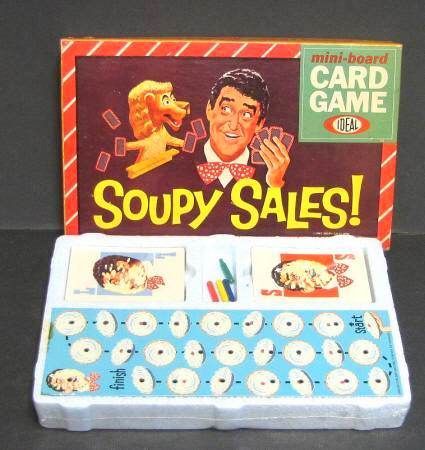 Soupy Sales mini-board Card Game