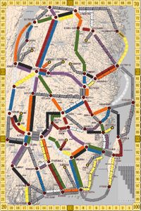 South-East Sweden 1925 (fan expansion for Ticket to Ride)