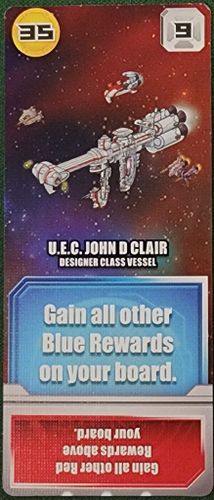 Space Base: U.E.C. John D Clair Promo Card