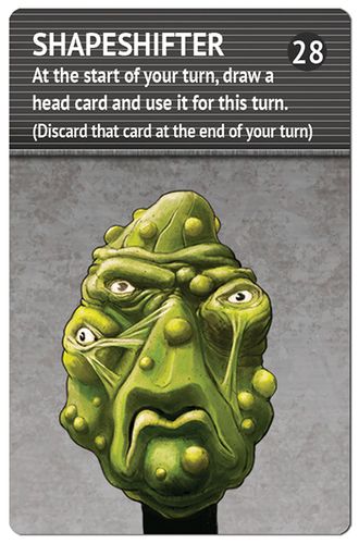 Space Freaks: Shapeshifter – The 28th Head Promo Card