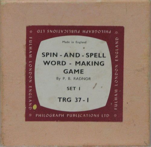 Spin and Spell Word Making Game