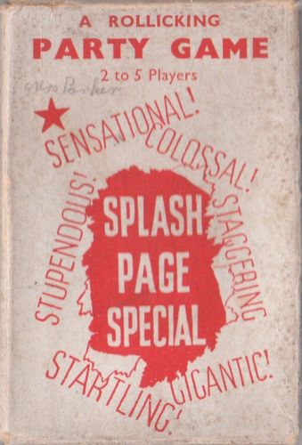 Splash Page Special