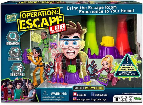 Spy Code: Operation – Escape Lab Disaster