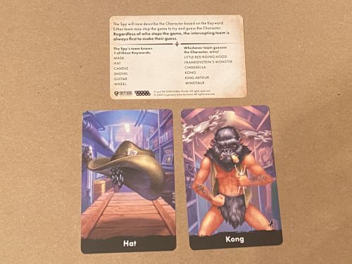 Spyfest: Dice Tower 2020 Promo Cards