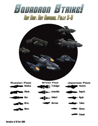 Squadron Strike!: Ship Book 1