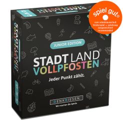 Stadt Land Vollpfosten: Das Kartenspiel – Junior Edition