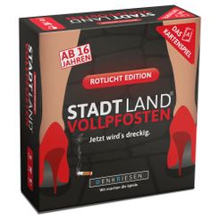 Stadt Land Vollpfosten: Das Kartenspiel – Rotlicht Edition