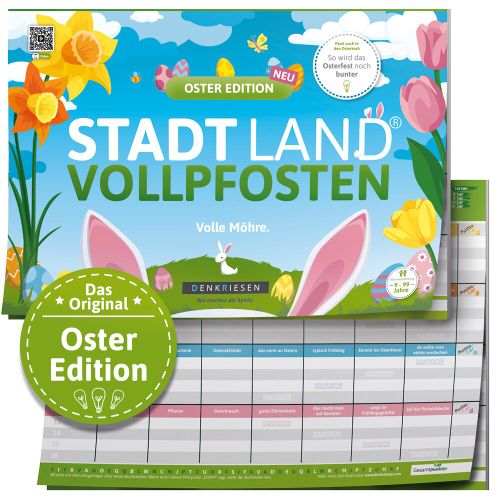 Stadt Land Vollpfosten: Oster Edition