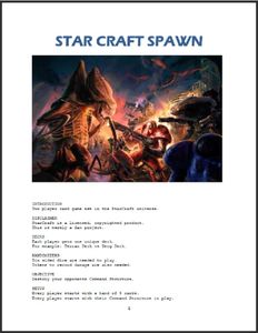 Star Craft Spawn