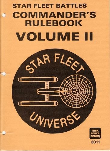 Star Fleet Battles: Commander's Rulebook Volume II
