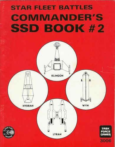 Star Fleet Battles: Commander's SSD Book #2