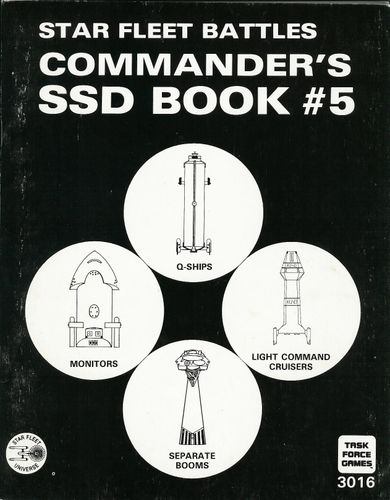 Star Fleet Battles: Commander's SSD Book #5
