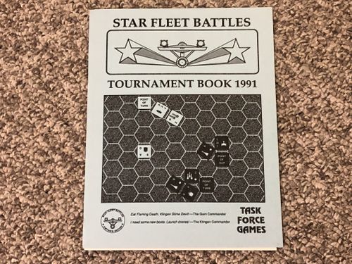 Star Fleet Battles: Tournament Book 1991