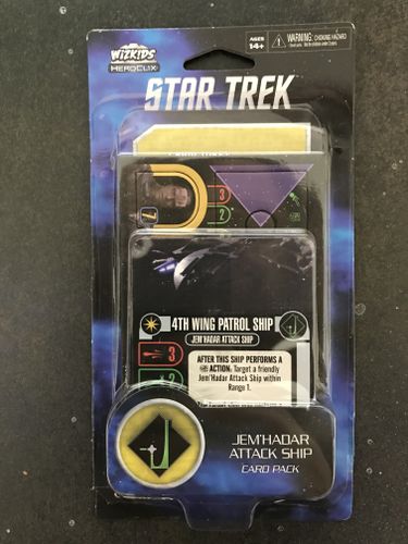 Star Trek: Attack Wing – 4th Wing Patrol Ship Card Pack