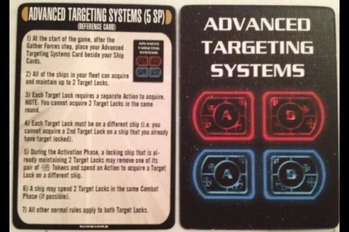 Star Trek: Attack Wing – Advanced Targeting Systems Resource