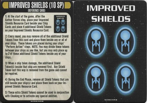 Star Trek: Attack Wing – Improved Shields Resource