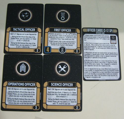 Star Trek: Attack Wing – Officer Cards Resource