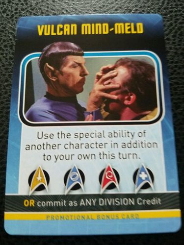 Star Trek Panic: Vulcan Mind-Meld Promo Card