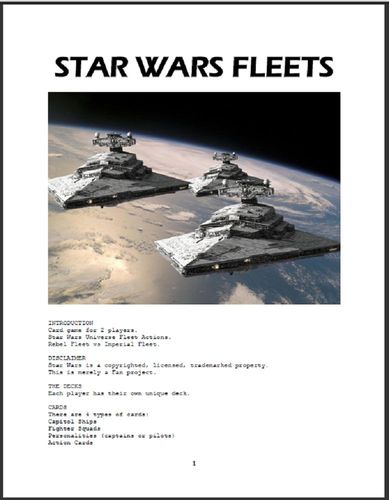 Star Wars Fleets