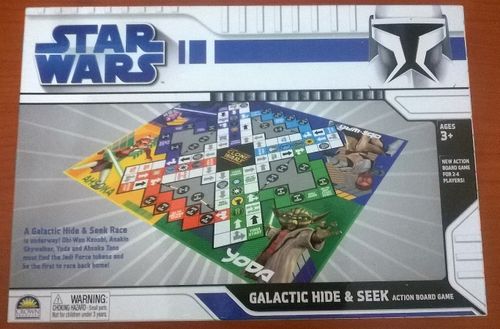 Star Wars: Galactic Hide & Seek Action Board Game